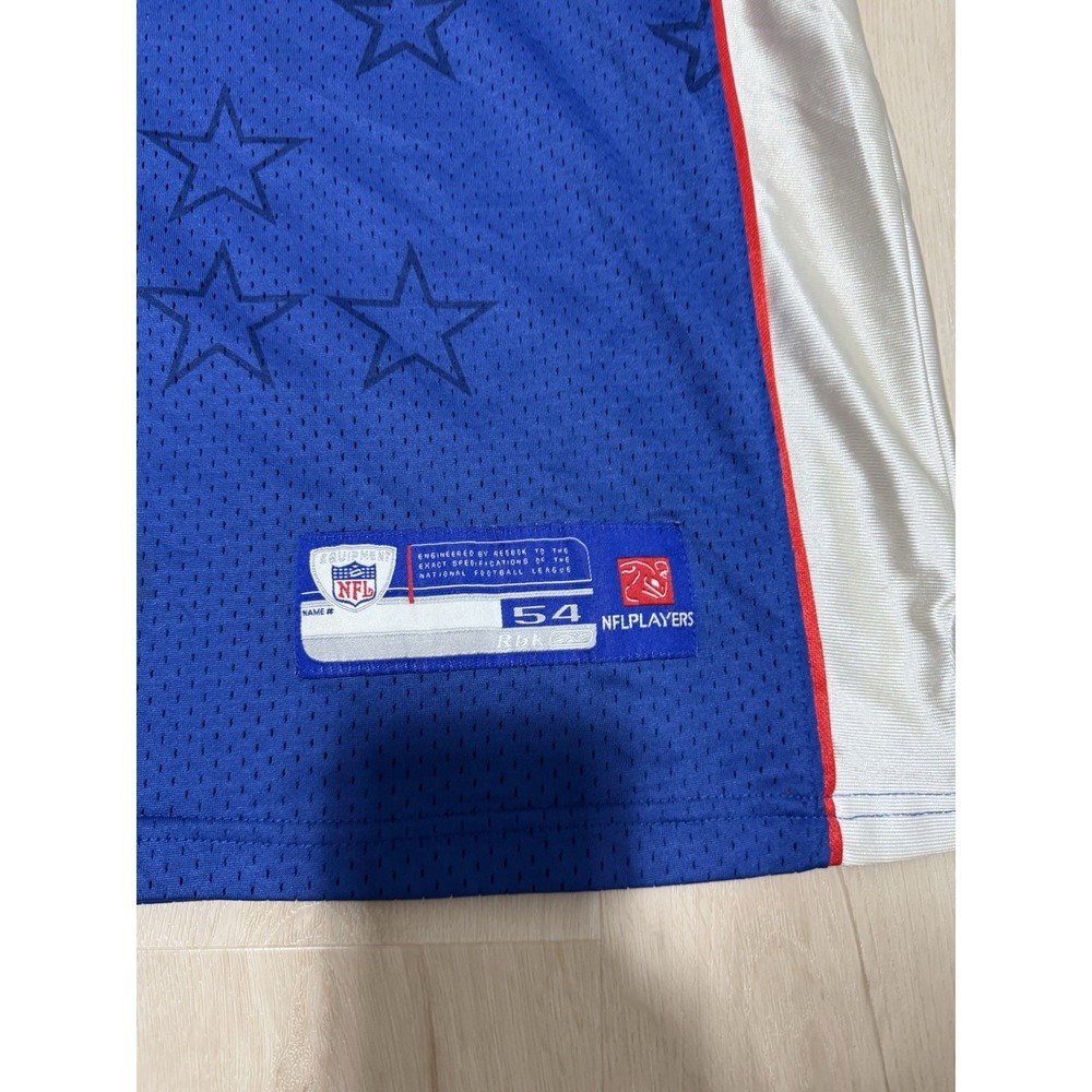 Tony Romo 2008 NFL Pro Bowl Jersey Reebok Authentic Dallas Cowboys Men's 54 2XL - Picture 4 of 6